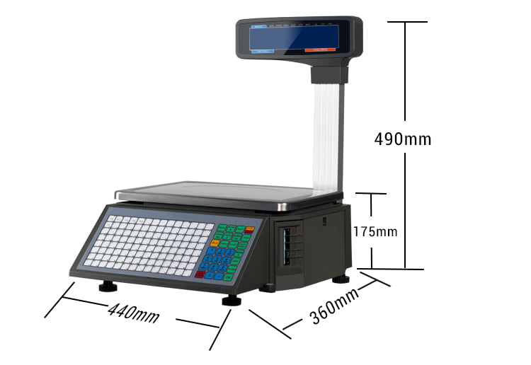 ميزان باركود الفريد